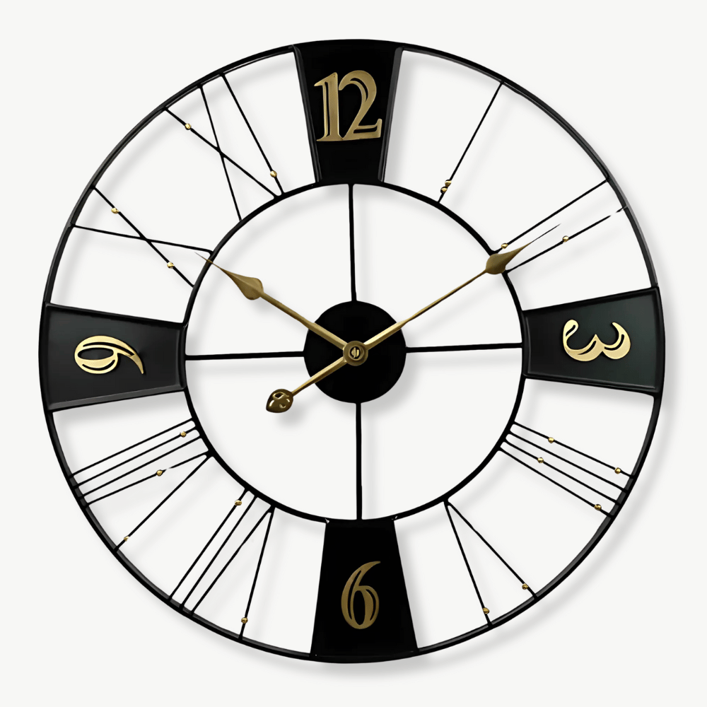 Grande Horloge Murale Style Factory