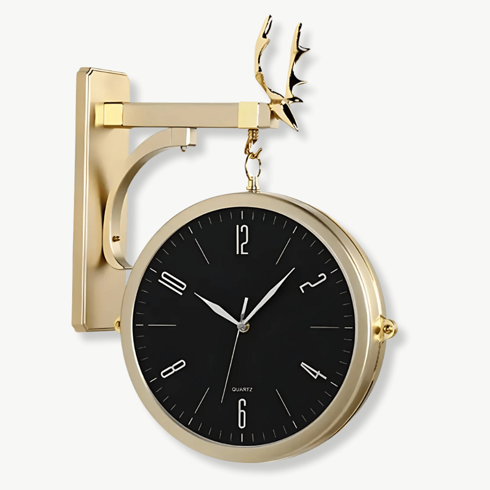 Horloge Double Face Moderne