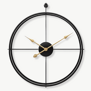 Horloge Murale Anneaux Sphériques