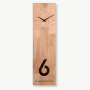 Horloge Murale Bambou