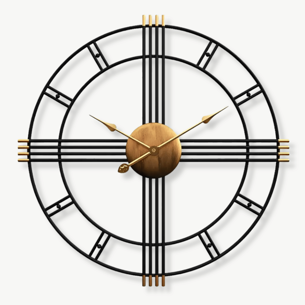 Horloge Murale Design Industrielle