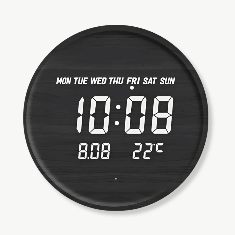 Horloge Murale Design Led