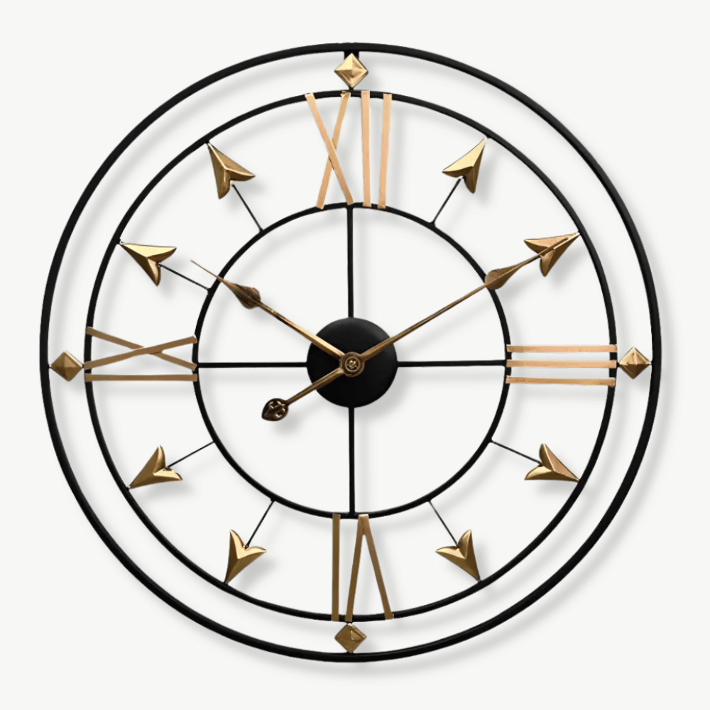 Horloge Murale Design en Métal