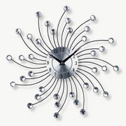 Horloge Murale Étoiles de Diamants