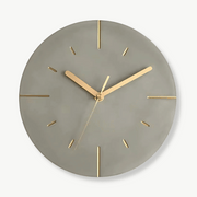 Horloge Murale Imitation Ciment