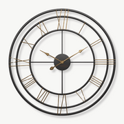 Horloge Murale Industrielle Fer Forgé