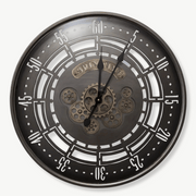Horloge Murale Industrielle Spin Time Vintage