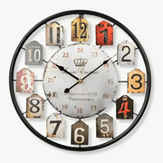 Horloge Murale Parfumerie Vintage