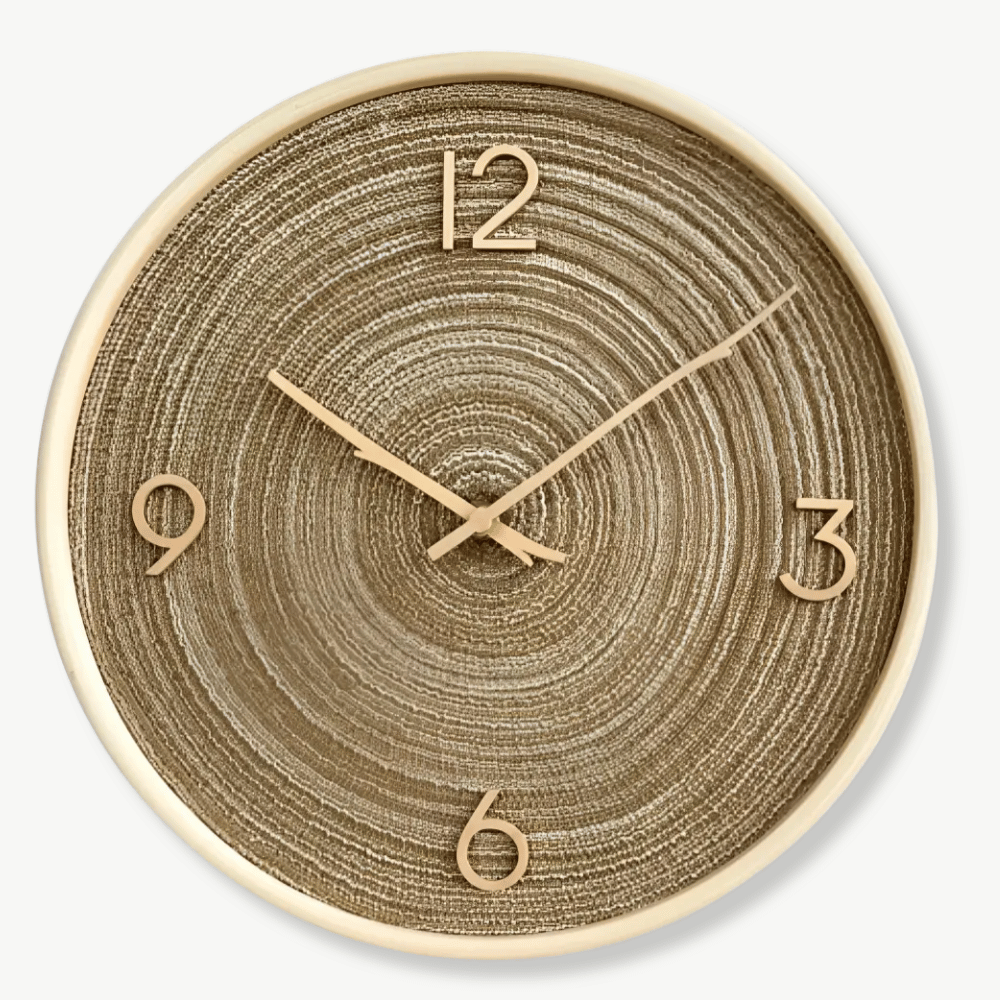 Horloge Murale Sable Doré