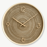 Horloge Murale Sable Doré