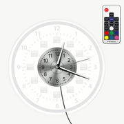 Horloge Murale avec Rétro-éclairage LED