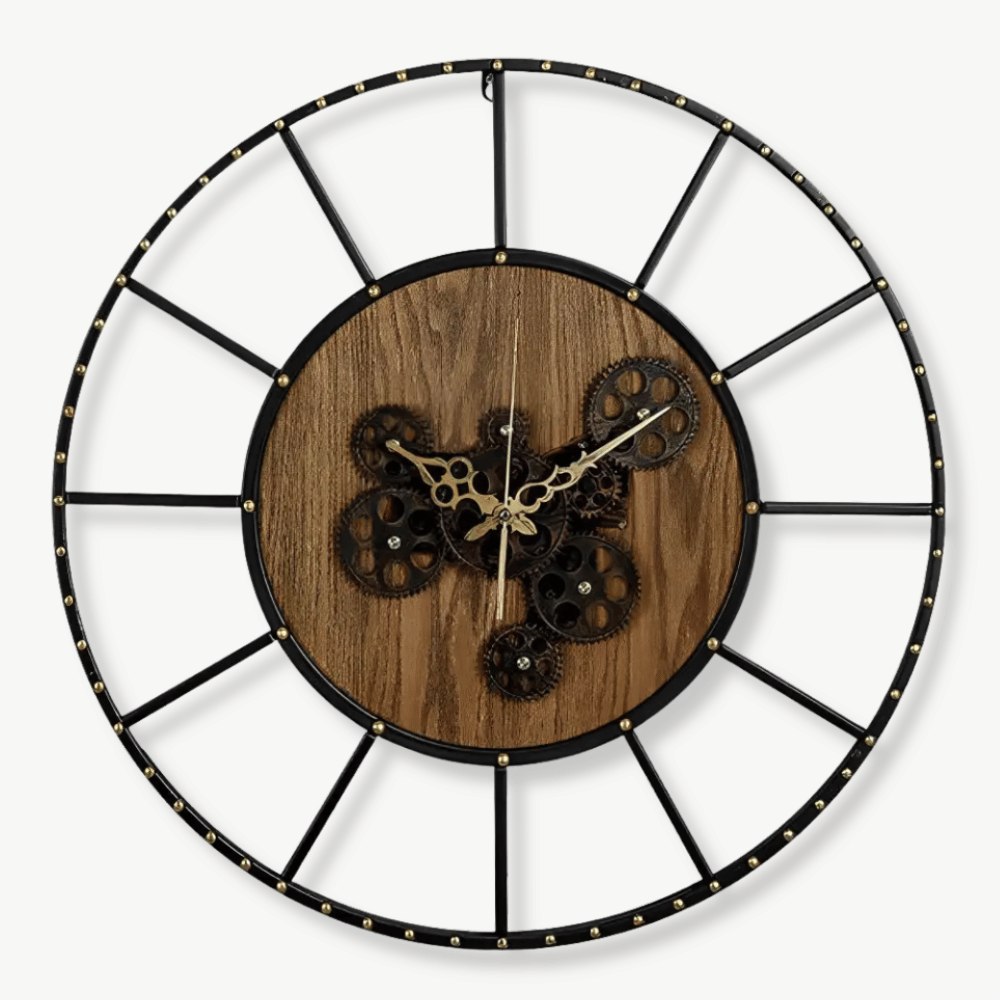 Horloge Murale design à Engrenage