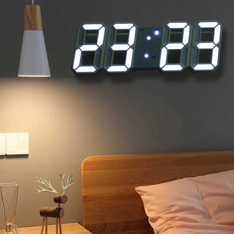 Horloge Murale LED Numérique