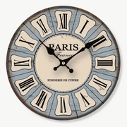 Horloge murale vintage paris