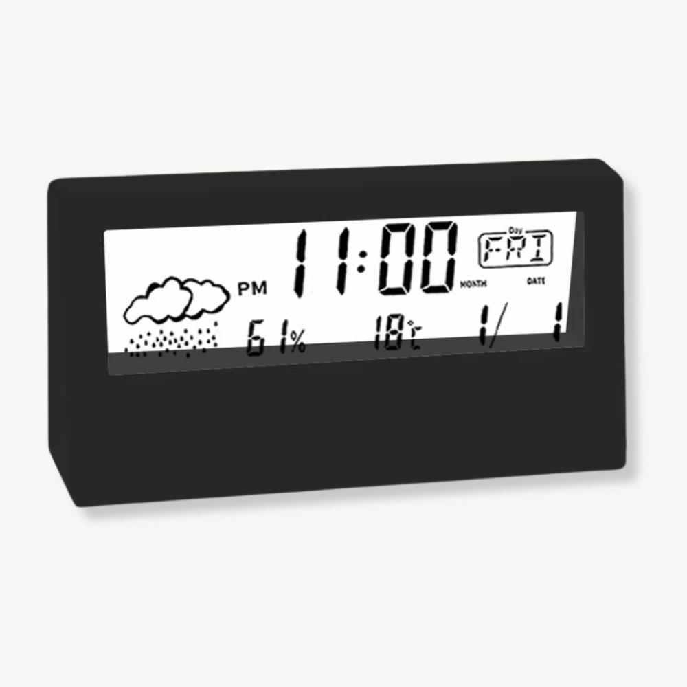 Réveil LCD Météo