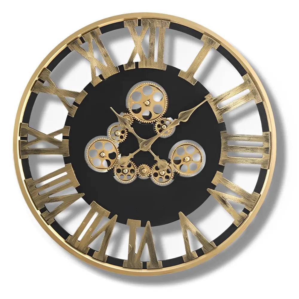 Horloge Engrenage Tournant