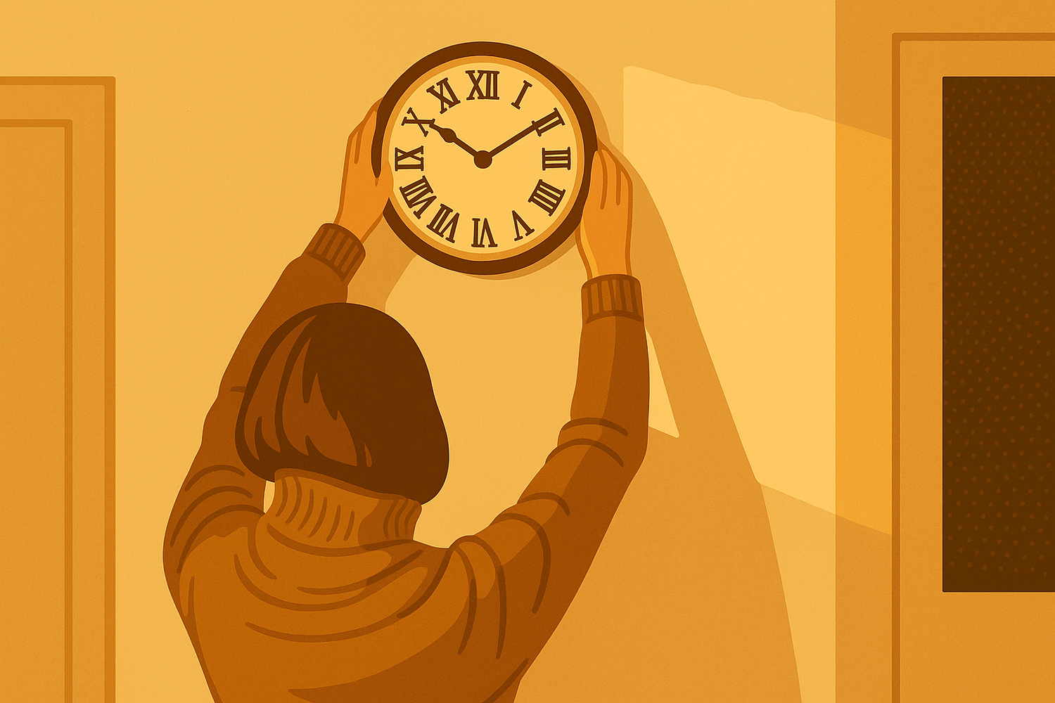 Bien positionner son horloge murale