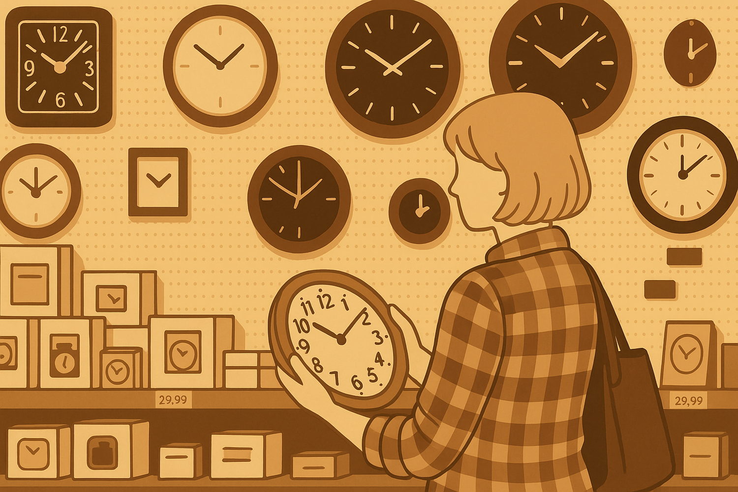 Pourquoi une horloge attire l’œil