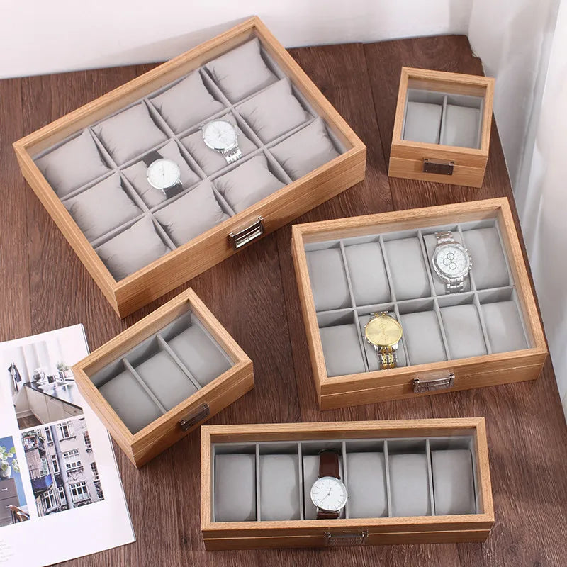 Boîte à Montres en Bambou Écologique avec Design Chinois | Rangement Élégant pour Montres 4