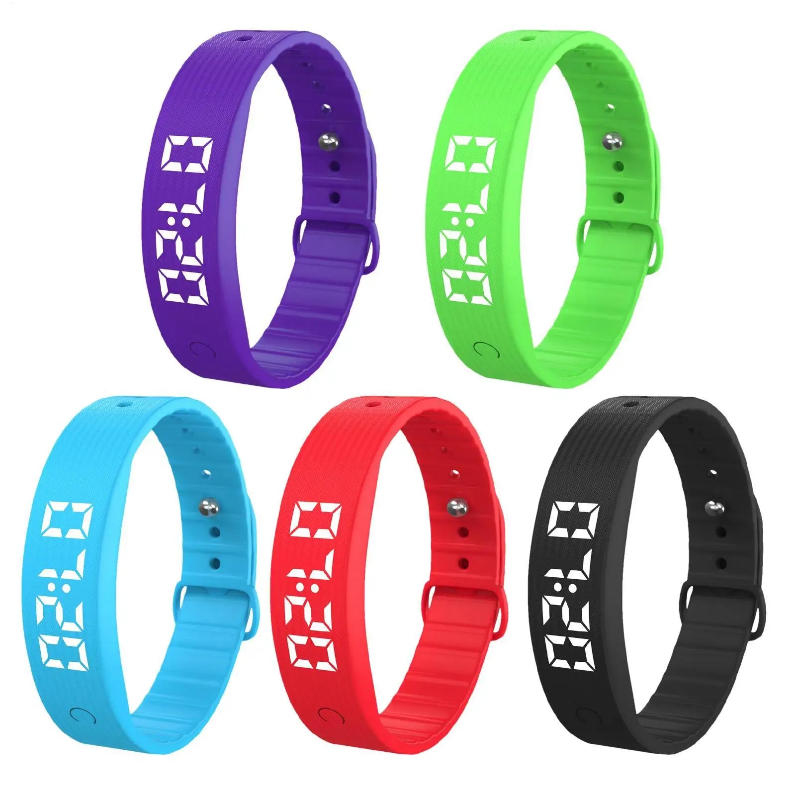 Bracelet Vibrant | Alarme Silencieuse avec Suivi de Santé | Confortable et Pratique pour Adultes et Enfants 0