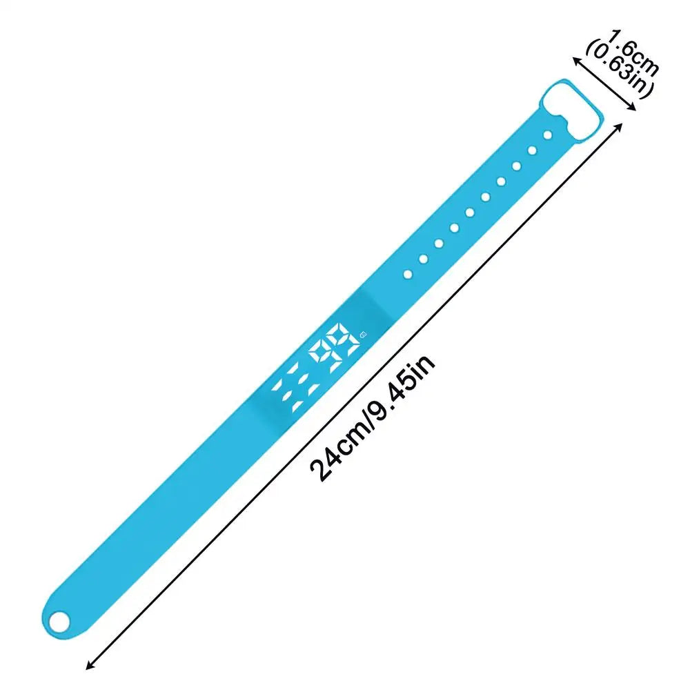 Bracelet Vibrant | Alarme Silencieuse avec Suivi de Santé | Confortable et Pratique pour Adultes et Enfants 7