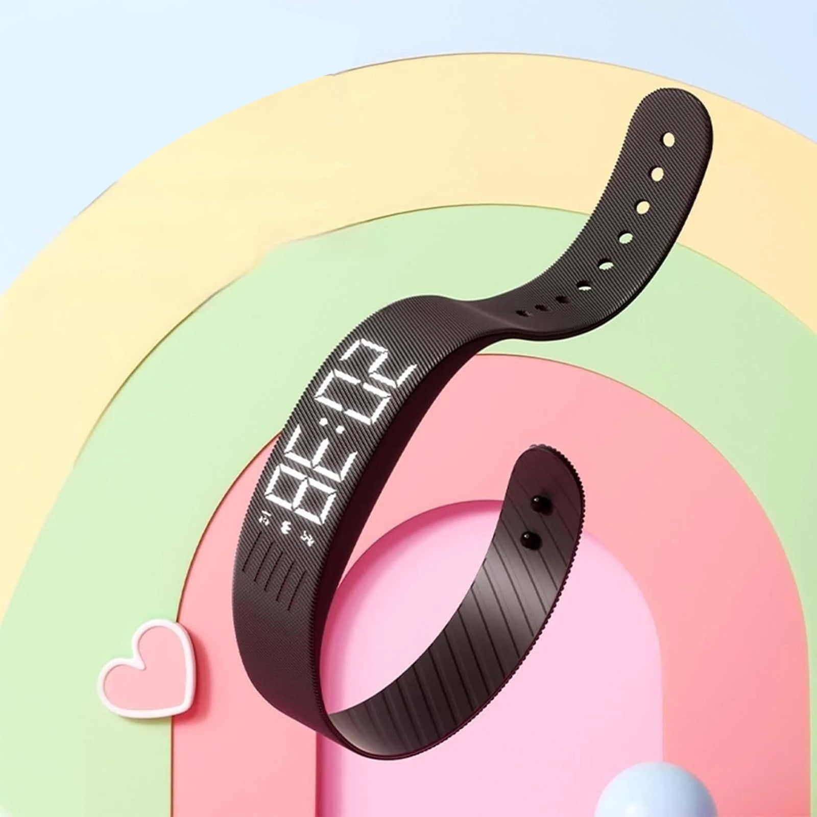 Bracelet Vibrant | Montre d'Alarme Silencieuse avec Réveil Doux | Design Étanche pour Un Réveil Paisible 2