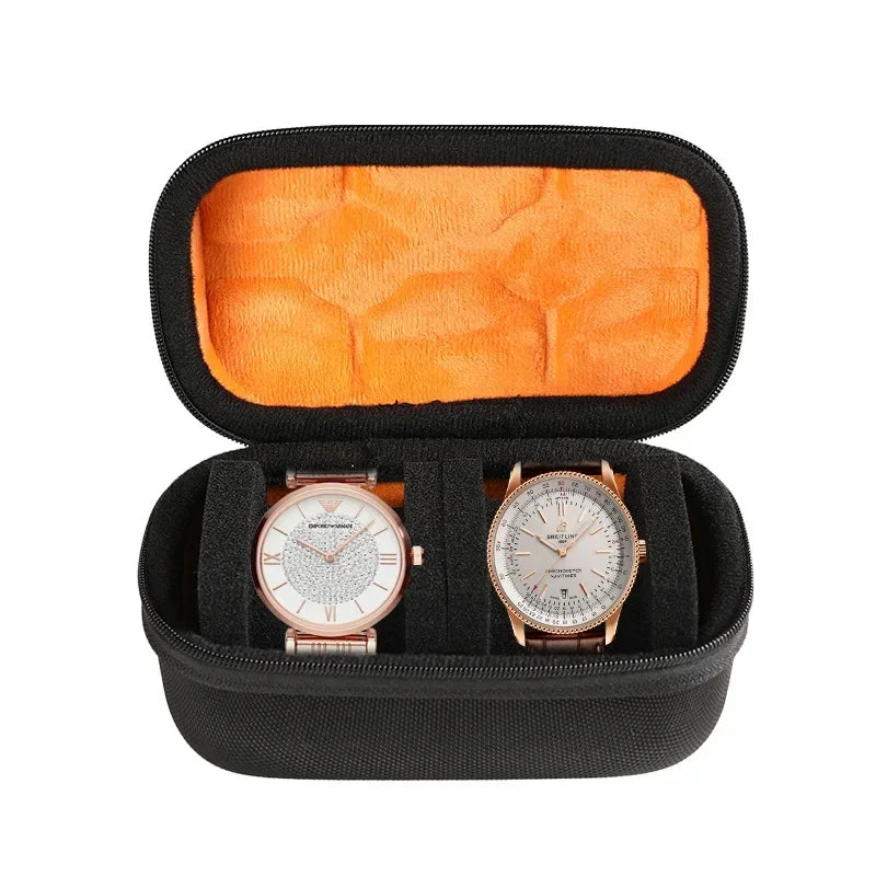 Étui de Voyage pour Montres | Rangement Rigide avec Oreiller Ajusté | Protection Supérieure pour Montres en Déplacement 14