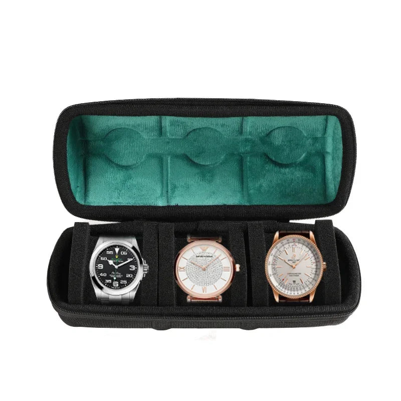Étui de Voyage pour Montres | Rangement Rigide avec Oreiller Ajusté | Protection Supérieure pour Montres en Déplacement 20