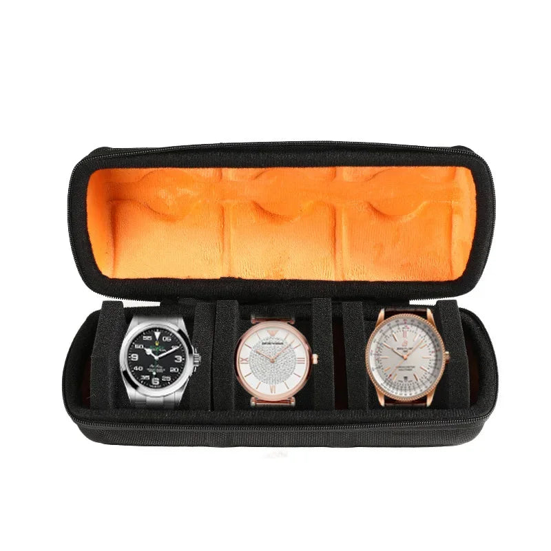 Étui de Voyage pour Montres | Rangement Rigide avec Oreiller Ajusté | Protection Supérieure pour Montres en Déplacement 7