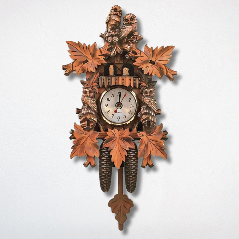 Horloge Coucou Vintage Hibou