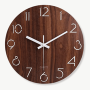 Horloge Murale en Bois Classique