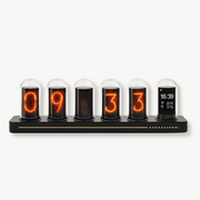 Horloge Nixie Animée Retro