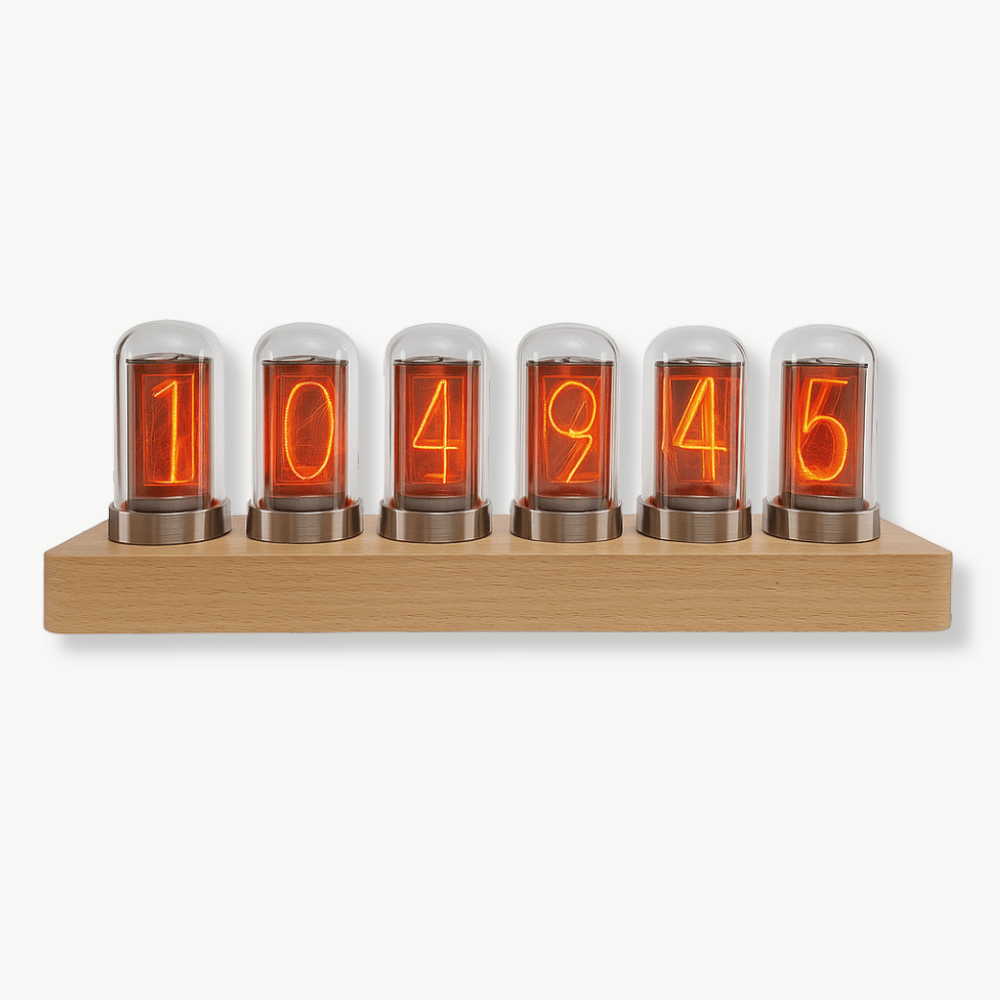 Horloge Nixie Moderne à Tubes