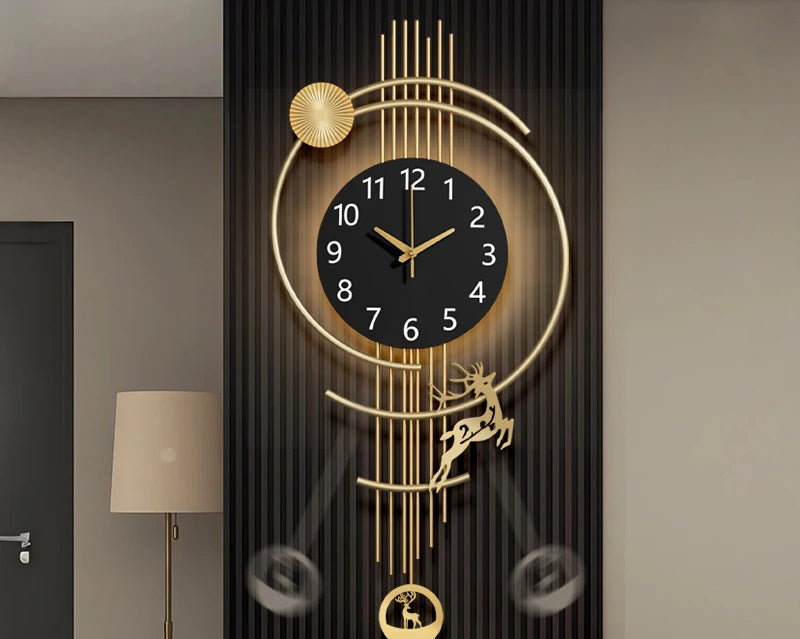 Horloge Murale Design Numérique avec Affichage Clair | Accessoire Moderne pour Salle de Bains 5