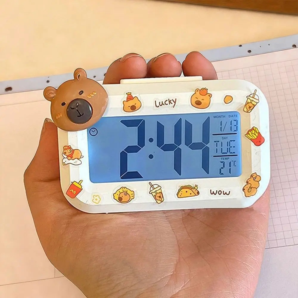 Horloge Numérique Murale LED avec Détecteur de Température | Design Pratique pour Confort et Décoration 1