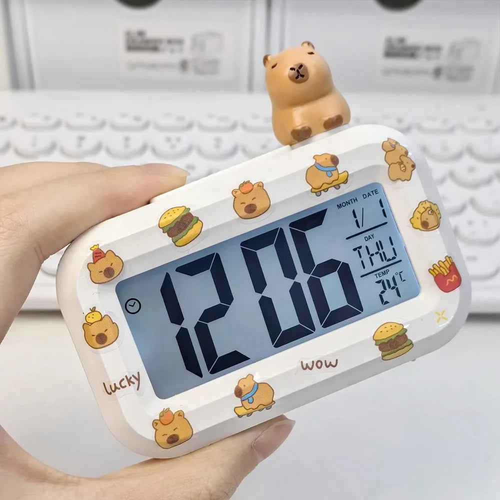 Horloge Numérique Murale LED avec Détecteur de Température | Design Pratique pour Confort et Décoration 10