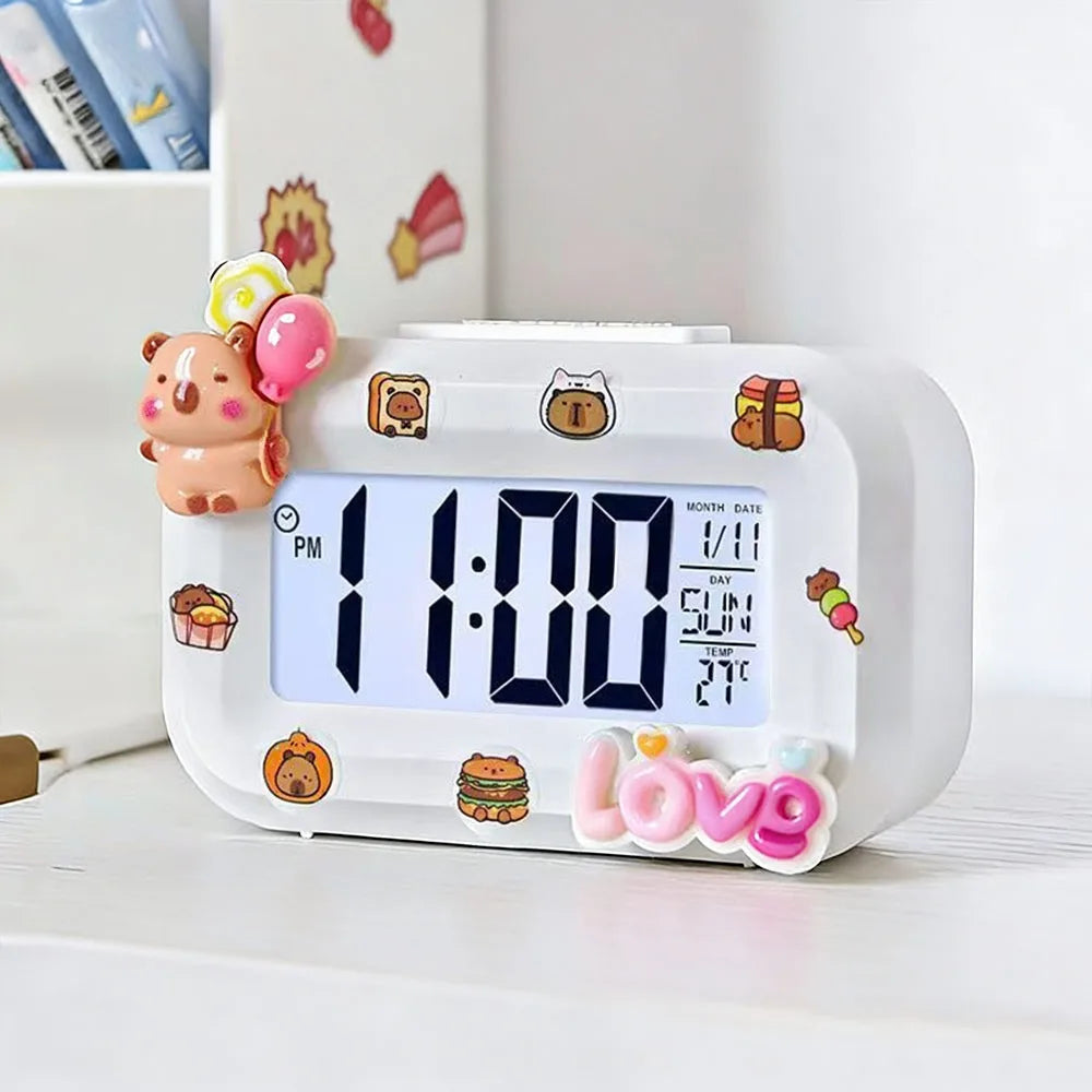Horloge Numérique Murale LED avec Détecteur de Température | Design Pratique pour Confort et Décoration 11