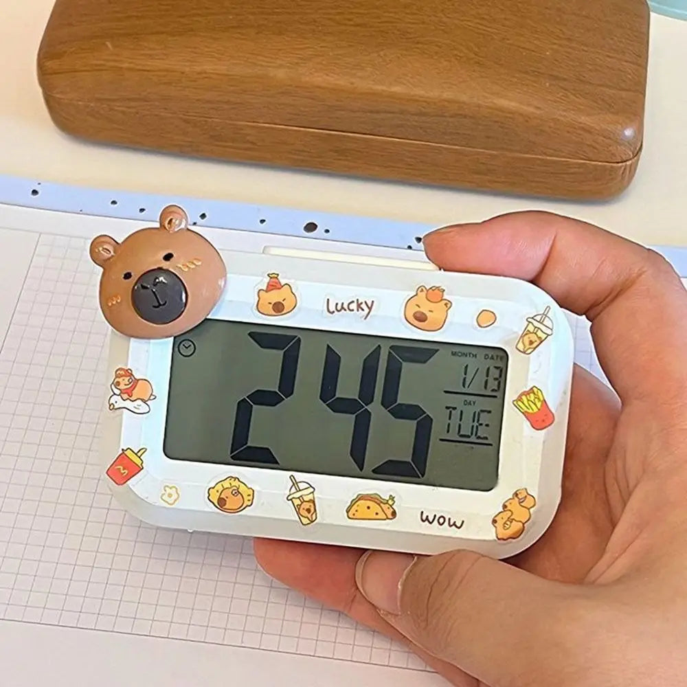 Horloge Numérique Murale LED avec Détecteur de Température | Design Pratique pour Confort et Décoration 4