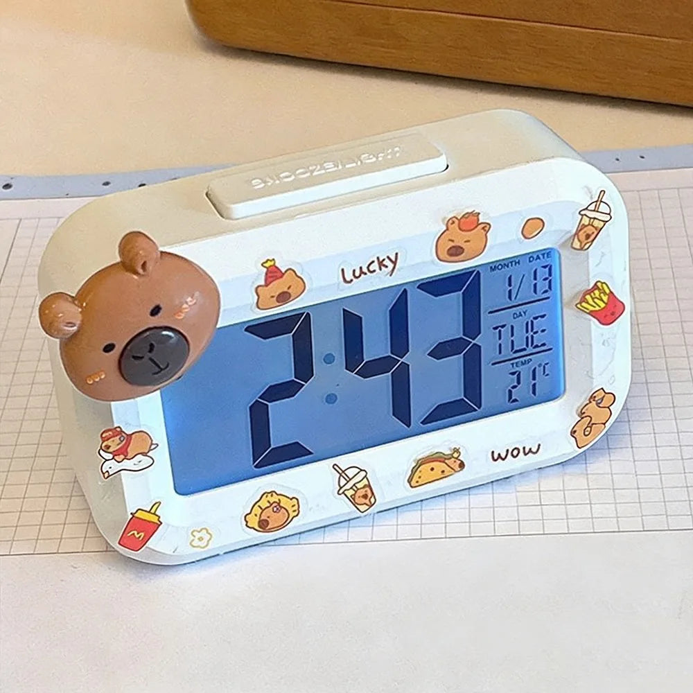 Horloge Numérique Murale LED avec Détecteur de Température | Design Pratique pour Confort et Décoration 7