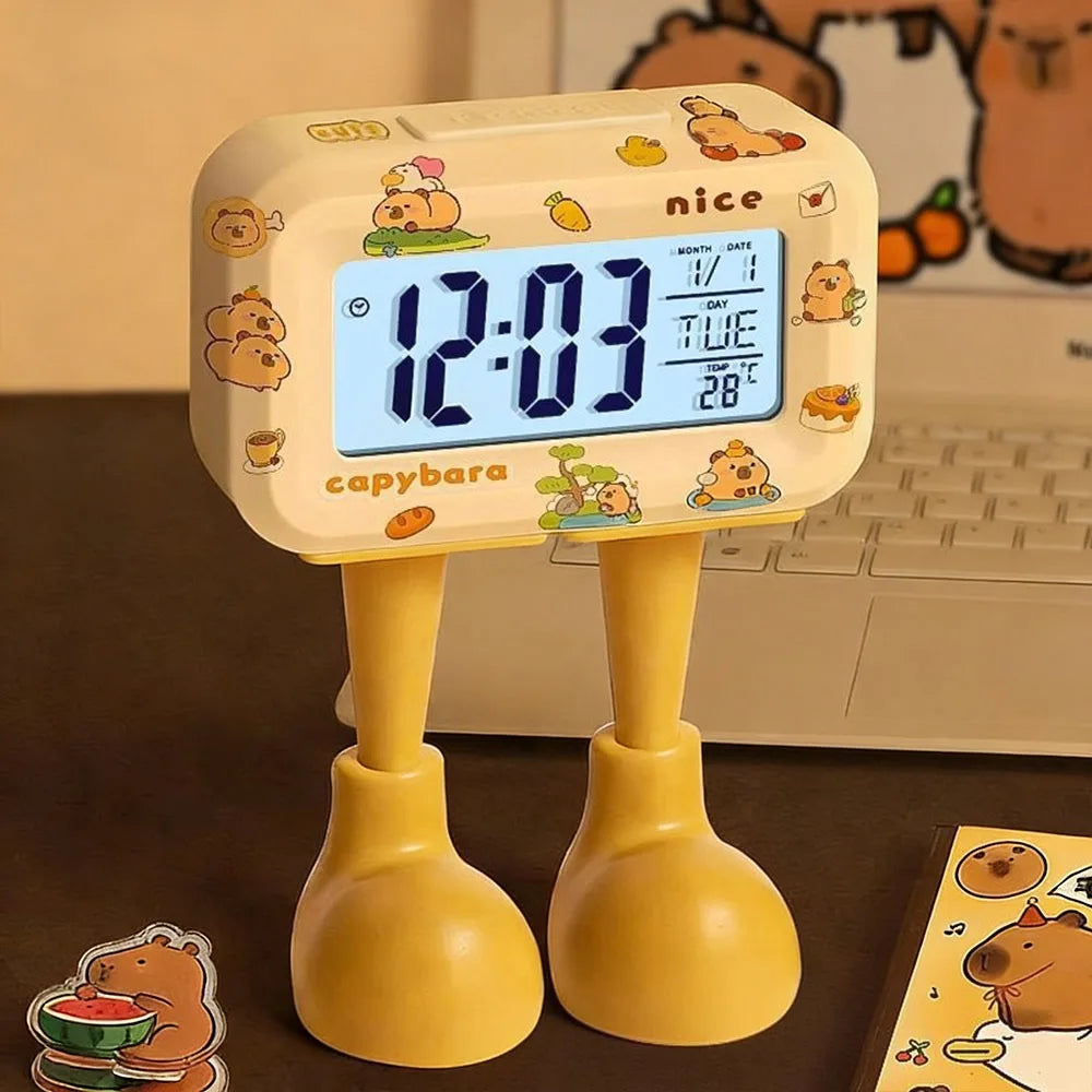 Horloge Numérique Murale LED avec Détecteur de Température | Design Pratique pour Confort et Décoration 8