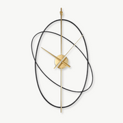 Horloge Murale Anneaux Luxe