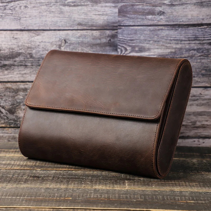 Organisateur de Montres en Cuir Véritable | Boîte Élégante pour 6 Montres avec Fermeture Sécurisée pour Protection et Style 5