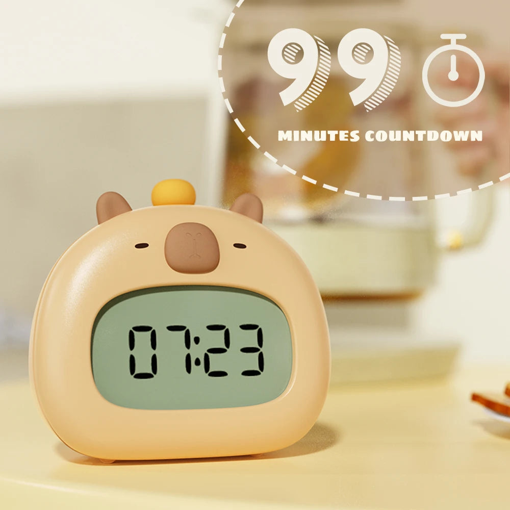 Réveil LED pour Enfants | Horloge Numérique avec Veilleuse et Affichage de Température | Chargement USB Type C pour un Sommeil Apaisé 4