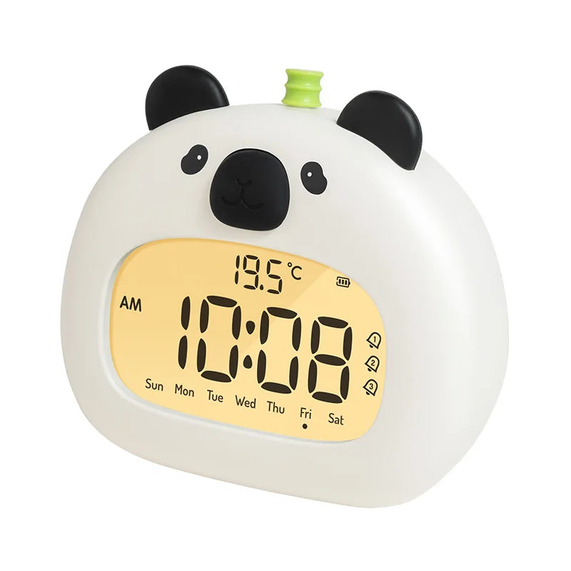 Réveil LED pour Enfants | Horloge Numérique avec Veilleuse et Affichage de Température | Chargement USB Type C pour un Sommeil Apaisé 9