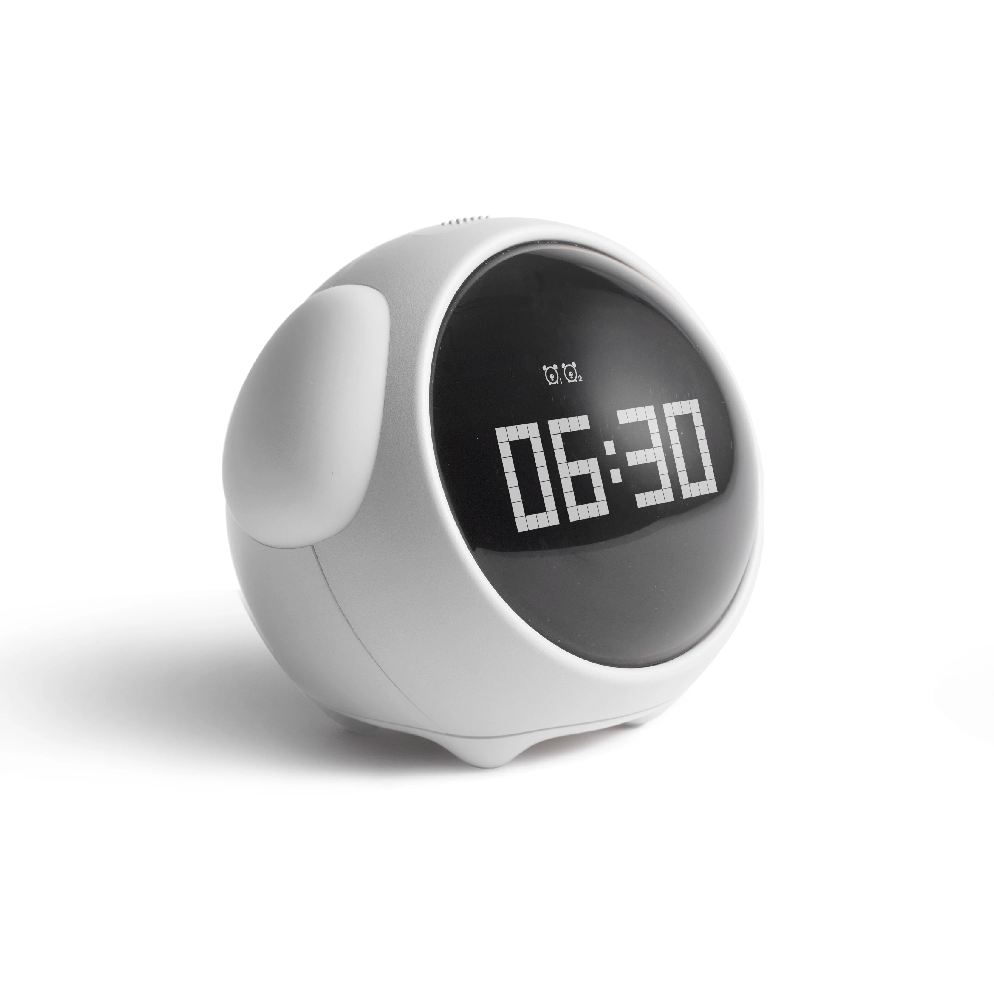 Réveil Numérique Enfant | Horloge LED Intelligente avec Fonction Snooze | Design Mignon pour un Réveil Doux 7