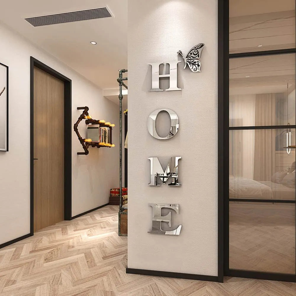 Stickers Muraux 3D "HOME"