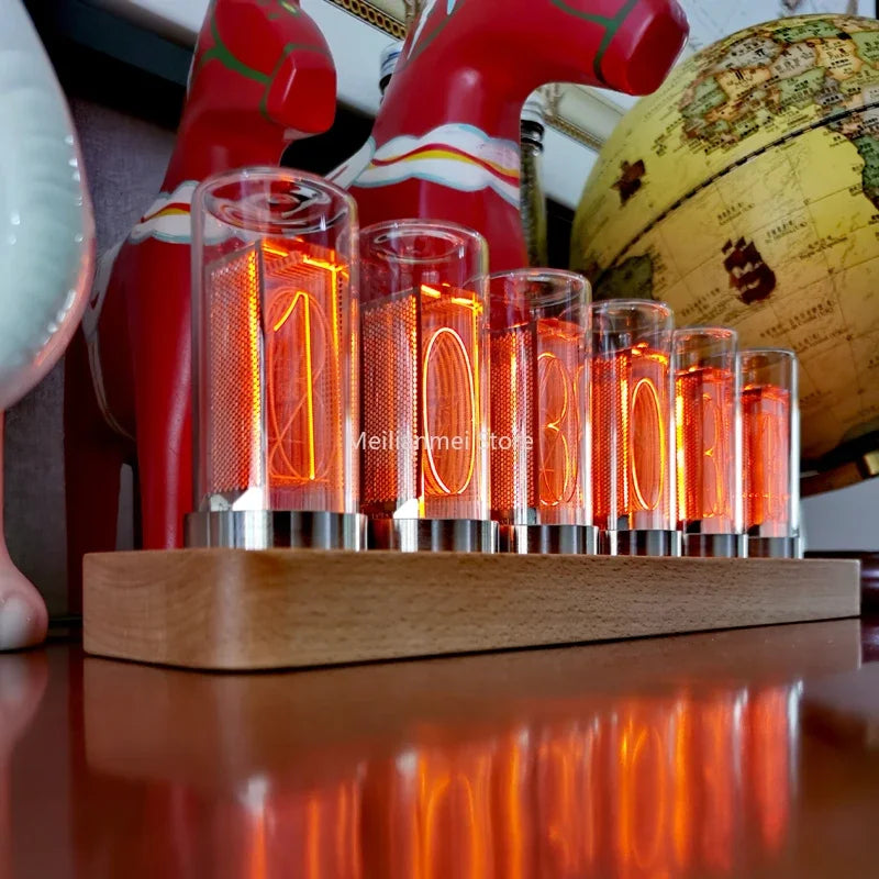 Horloge Nixie Moderne à Tubes