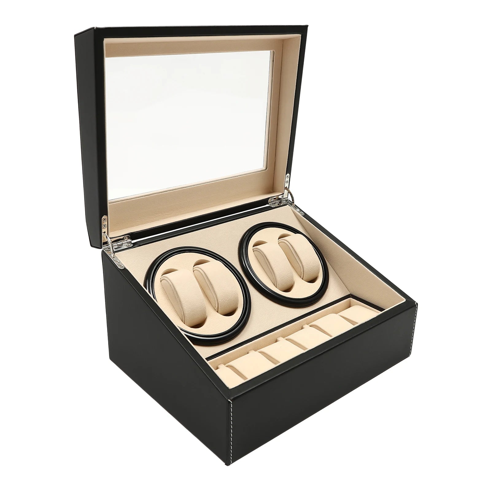 Vitrine Élégante | Boîte à Montres Automatique avec Rotation Silencieuse | Rangement Pratique pour Collectionneurs 6