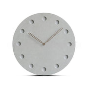Horloge Murale Béton Minimaliste