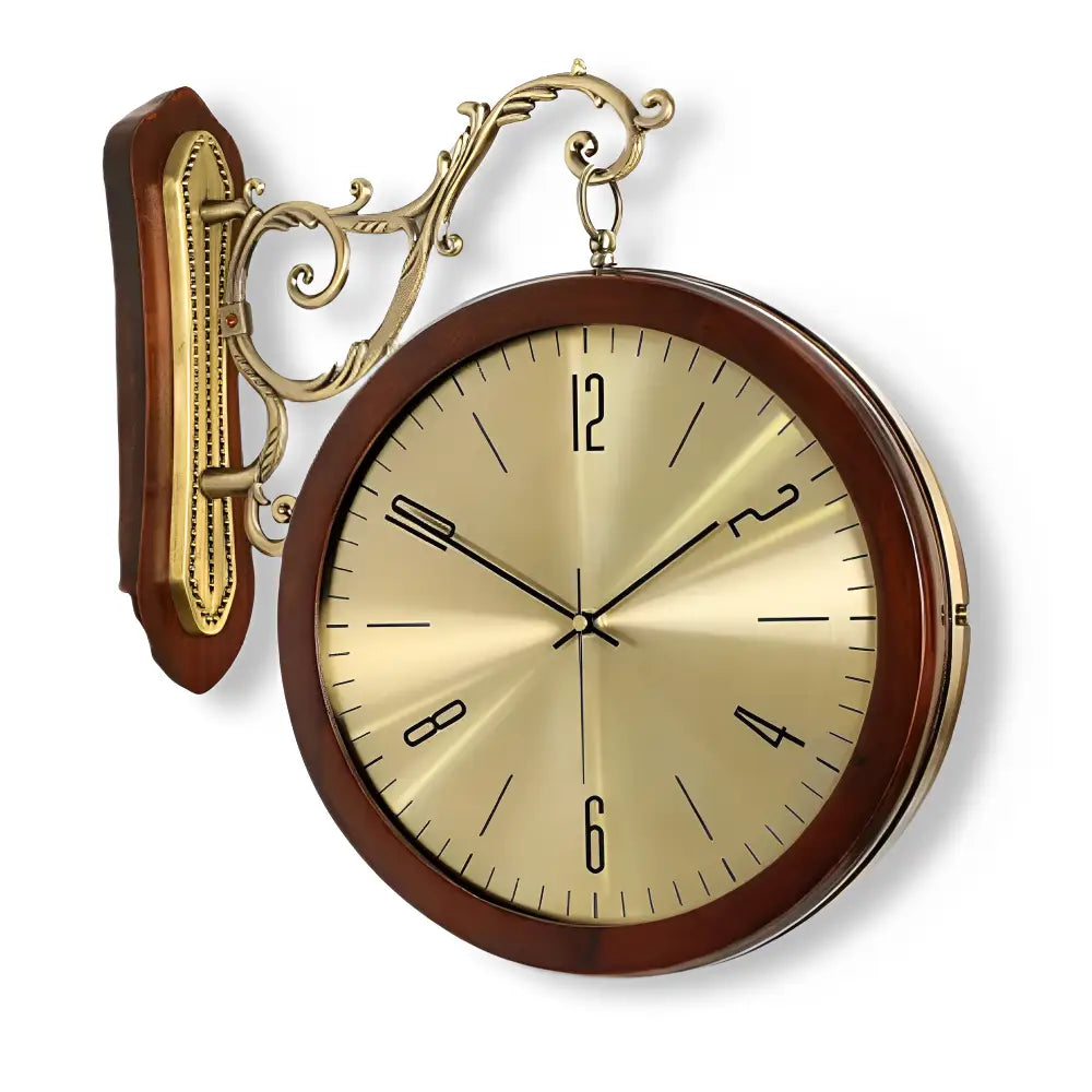 Horloge Murale Double Face Vintage - Horloges murales